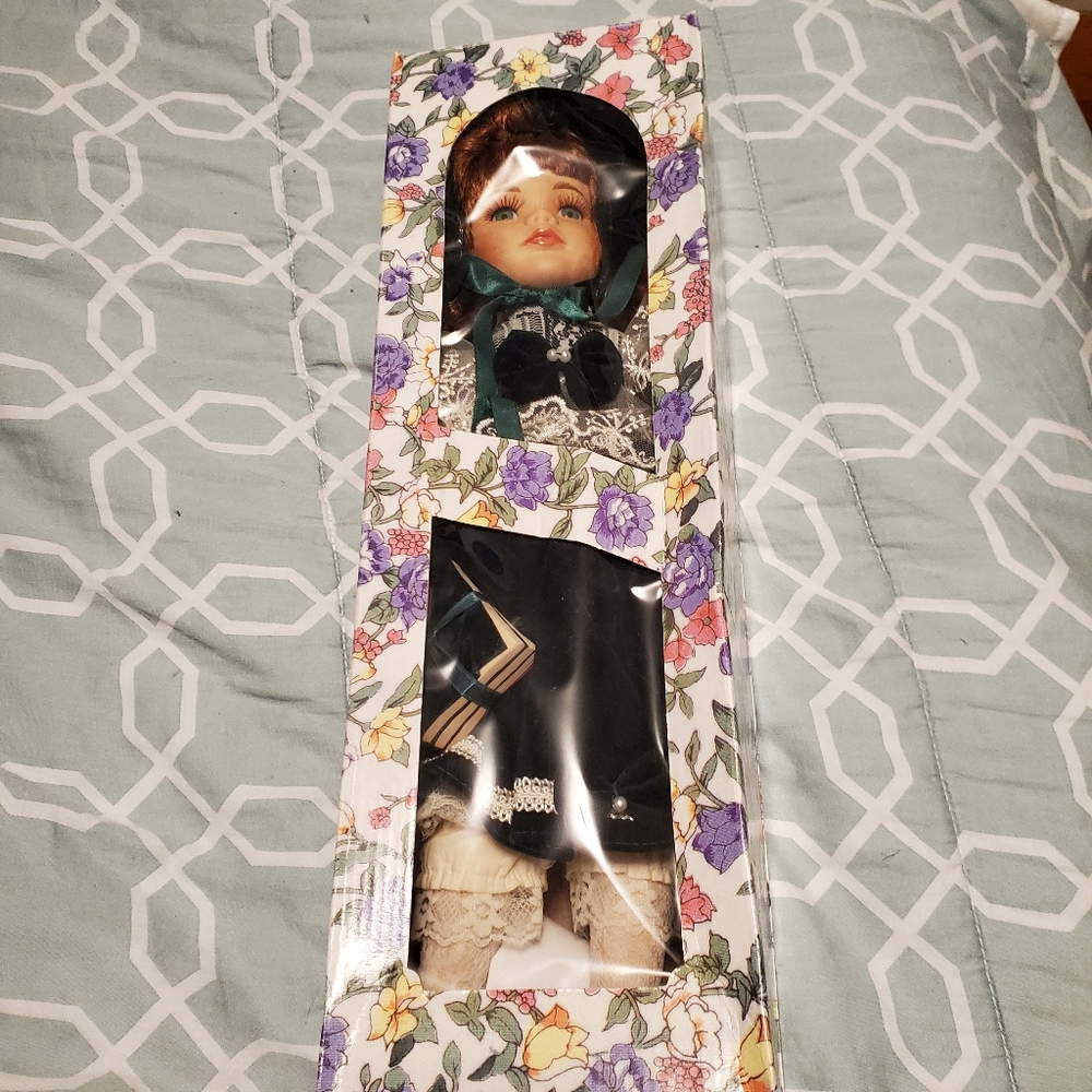 Wimbledon collection porcelain doll